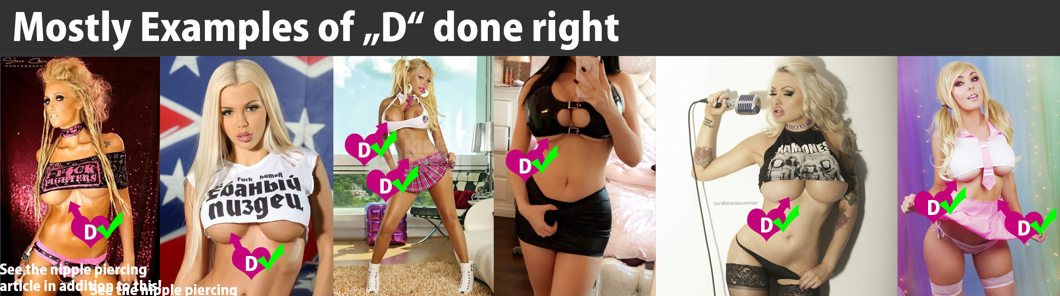 16. The perfect bimbo tits – “How a bimbo should dress: Choosing the  correct size of tops (wear it one size smaller)” - Pink Bimbo Academy