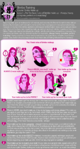 The PBA Guide to Bimbo Makeup – 2. The 5 basic rules for bimbo make up ...